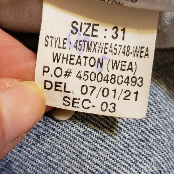 Joe's Jeans Wheaton size 31 Raw Hem - Picture 12 of 12